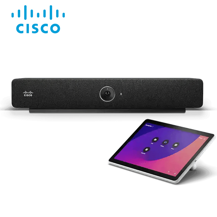 Cisco Room Bar in Carbon Black w/Navigator(Table Stand)-Black